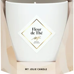 Fabrique de Styles Bougies Parfumées>Bougie Bijou Bracelet Or bille noire Fleur de thé 45h