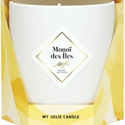 Fabrique de Styles Bougies Parfumées>Bougie Bijou Bracelet Or bille noire Monoï des îles 45h
