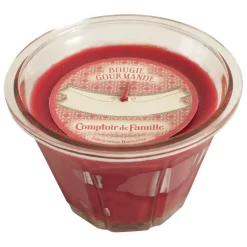 Fabrique de Styles Bougies Parfumées>Bougie clafoutis aux cerises 220g Rouge