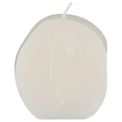 Fabrique de Styles Bougies Non Parfumées>Bougie en cire - Organic Blanc