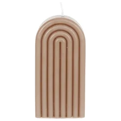 Fabrique de Styles Bougies Non Parfumées>Bougie en paraffine - Funny Brun