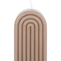 Fabrique de Styles Bougies Non Parfumées>Bougie en paraffine - Funny Brun