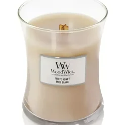 Fabrique de Styles Bougies Parfumées>Bougie jarre miel blanc Beige
