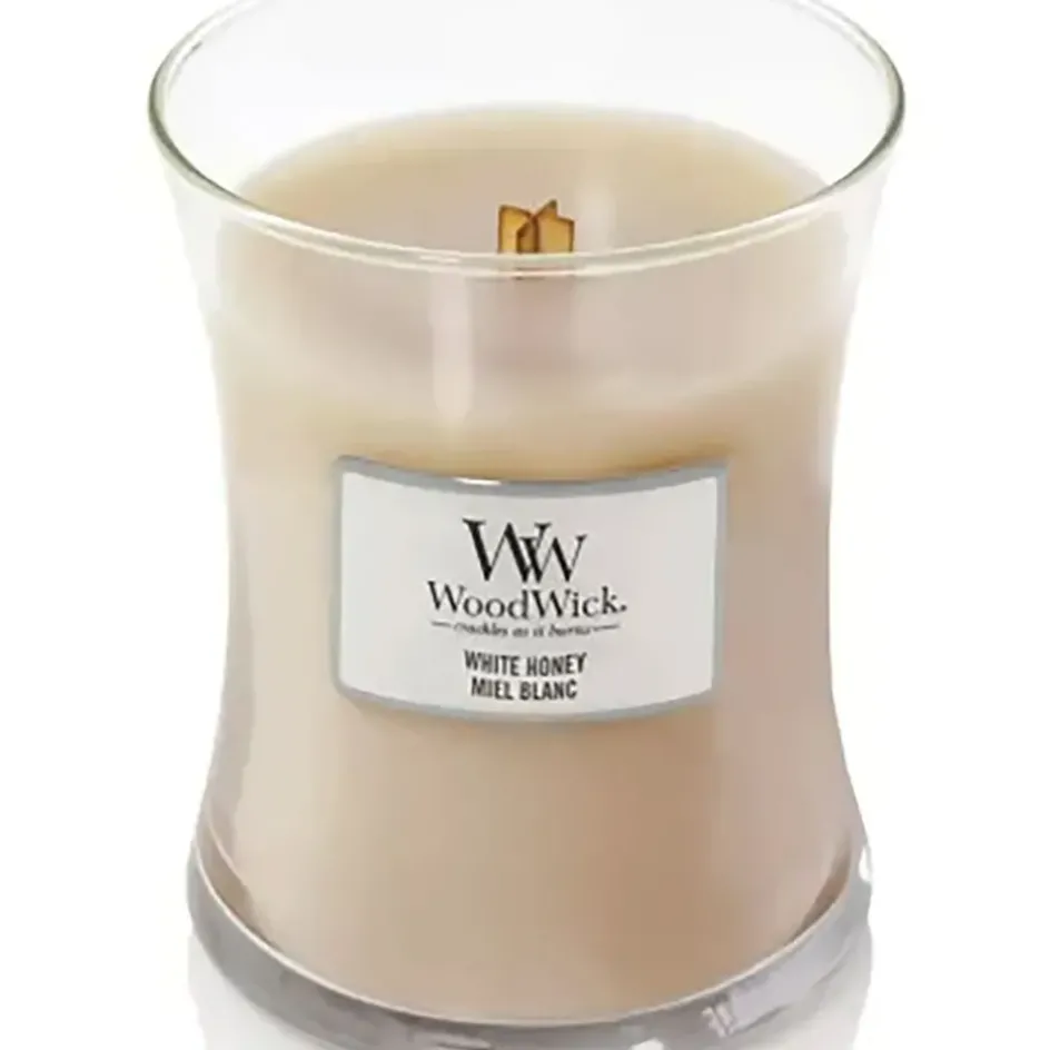 Fabrique de Styles Bougies Parfumées>Bougie jarre miel blanc Beige