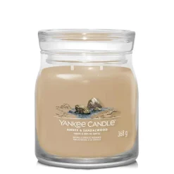 Fabrique de Styles Bougies Parfumées>Bougie jarre parfumée Ambre et bois de santal 65h Beige