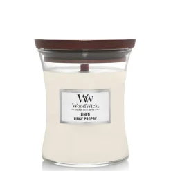 Fabrique de Styles Bougies Parfumées>Bougie jarre parfumée Linge propre 65h Blanc