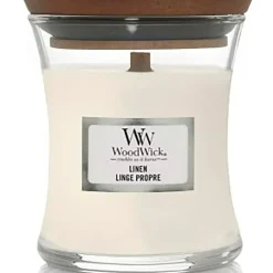 Fabrique de Styles Bougies Parfumées>Bougie mini jarre linge propre 15h Blanc