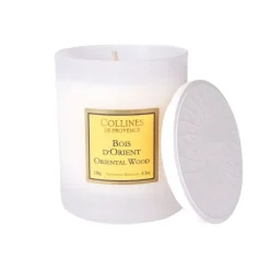 Fabrique de Styles Bougies Parfumées>Bougie parfumée Bois d'Orient 40h Blanc