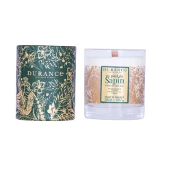 Fabrique de Styles Bougies Parfumées>Bougie parfumée boisée au pied du sapin 280gr Vert
