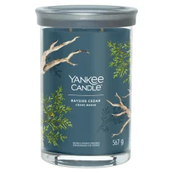 Fabrique de Styles Bougies Parfumées>Bougie parfumée Cèdre marin 100h Bleu