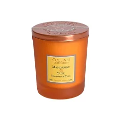 Fabrique de Styles Bougies Parfumées>Bougie parfumée Mandarine et Yuzu 40h Orange
