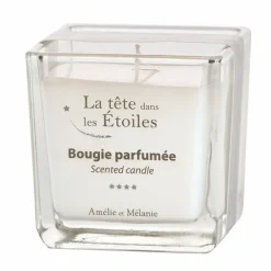 Fabrique de Styles Bougies Parfumées>Bougie parfumée poivre rose, rose, musc noir 45h - La tête dans les étoiles Argent