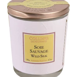 Fabrique de Styles Bougies Parfumées>Bougie parfumée Soie Sauvage 40h Blanc