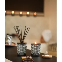 Fabrique de Styles Bougies Parfumées>Bougie parfumée teck et tonka 35h Marron