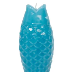 Fabrique de Styles Bougies Parfumées>Bougie poisson 20h - Bord De Mer Turquoise