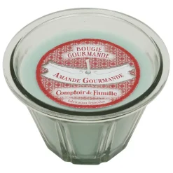 Fabrique de Styles Bougies Parfumées>Bougie senteur amande gourmande Vert d'eau