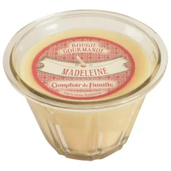 Fabrique de Styles Bougies Parfumées>Bougie senteur madeleine Jaune