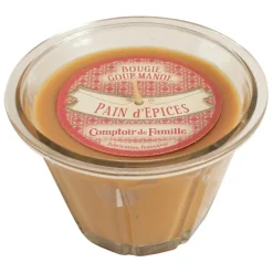 Fabrique de Styles Bougies Parfumées>Bougie senteur pain d'épices Beige