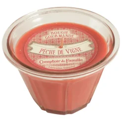 Fabrique de Styles Bougies Parfumées>Bougie senteur pêche de vigne Rose