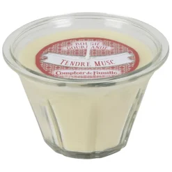 Fabrique de Styles Bougies Parfumées>Bougie senteur tendre musc gourmande 220g - Boug-Gourm Vanille