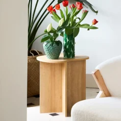 Fabrique de Styles Bouts De Canapé Et Tables D'appoint>Bout de canapé en mélamine - Sienna Naturel