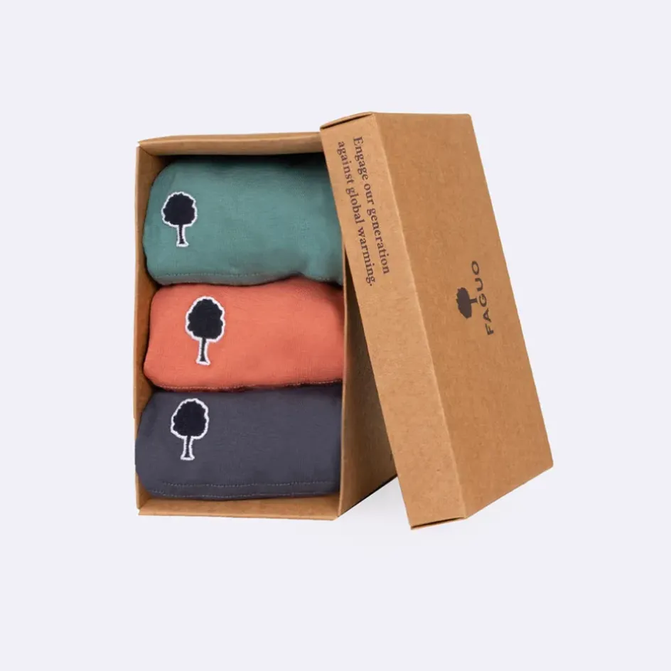 Fabrique de Styles Accessoires Mode>Boxer x3 bleu marine, rose et vert M Multicolore