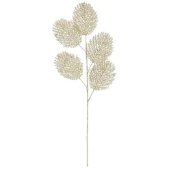 Fabrique de Styles Fleurs Et Plantes Artificielles>Branchage fleur artificiel métal h82cm - plumia Doré