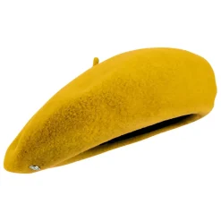 Fabrique de Styles Accessoires Mode>Béret Curcuma Laulhère 100% laine de Merinos - Taille unique Moutarde