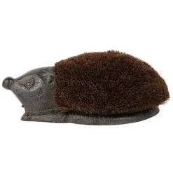 Fabrique de Styles Entretien Des Chaussures>Brosse à chaussures hérisson en fonte Brun