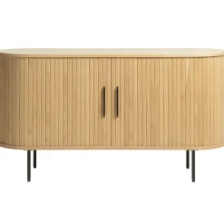 Fabrique de Styles Buffets Et Vitrines>Buffet en placage chêne 140x45cm - nola Naturel