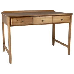 Fabrique de Styles Bureaux>Bureau 3 tiroirs en sapin - Firmin Naturel