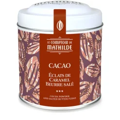 Fabrique de Styles Chocolats Et Confiseries>Cacao éclats de caramel beurre salé 230g