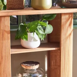 Fabrique de Styles Cache-pots Et Supports>Cache pot en céramique d13.5cm Blanc