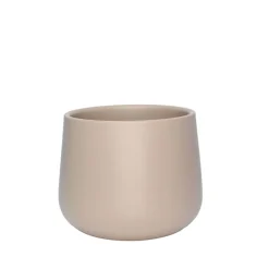 Fabrique de Styles Cache-pots Et Supports>Cache pot en céramique d13.5cm Taupe