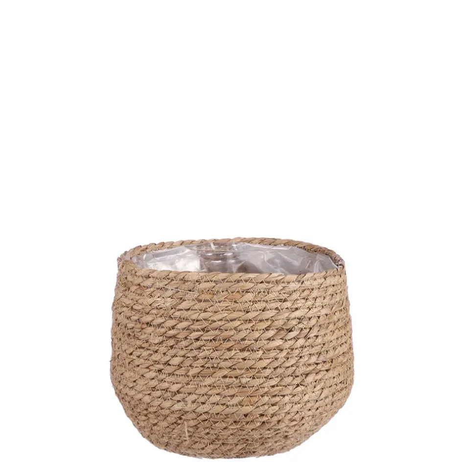 Fabrique de Styles Cache-pots Et Supports>Cache-pot naturel h19cm - jorck Marron
