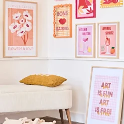 Fabrique de Styles Cadres Déco Et Affiches>Cadre avec affiche "Aperol spritz" 30x40cm - Lario Orange