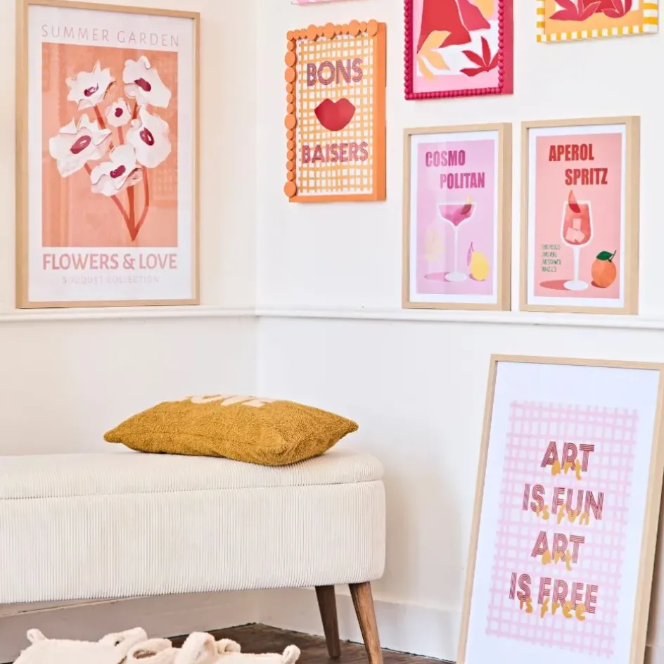 Fabrique de Styles Cadres Déco Et Affiches>Cadre avec affiche "Aperol spritz" 30x40cm - Lario Orange