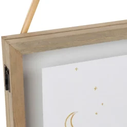 Fabrique de Styles Cadres Déco Et Affiches>Cadre deco en sapin et verre ecru et noir 30x40cm - Mon sapin Ecru, Noir