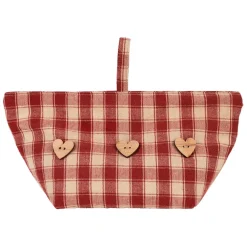 Fabrique de Styles Accessoires Et Quincaillerie>Cale porte en coton - Campagne Rouge