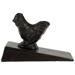 Fabrique de Styles Accessoires Et Quincaillerie>Cale porte en fonte - Basse-Cour Brun