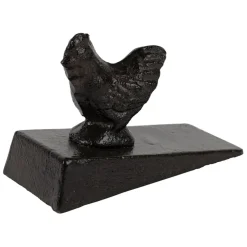 Fabrique de Styles Accessoires Et Quincaillerie>Cale porte en fonte - Basse-Cour Brun