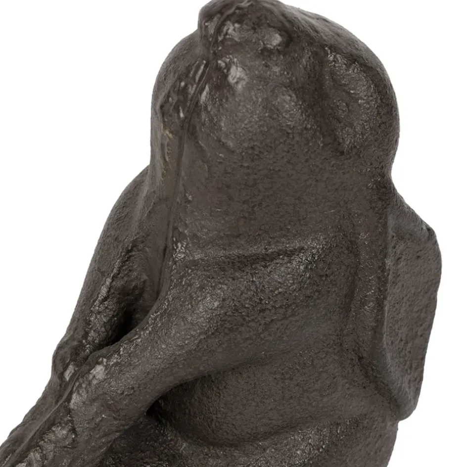 Fabrique de Styles Accessoires Et Quincaillerie>Cale porte lapin en fonte Brun