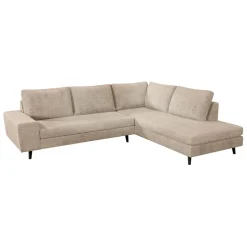 Fabrique de Styles Canapés D'angle>Canapé d'angle droit 5 places ANDRE - Dany ecru 2