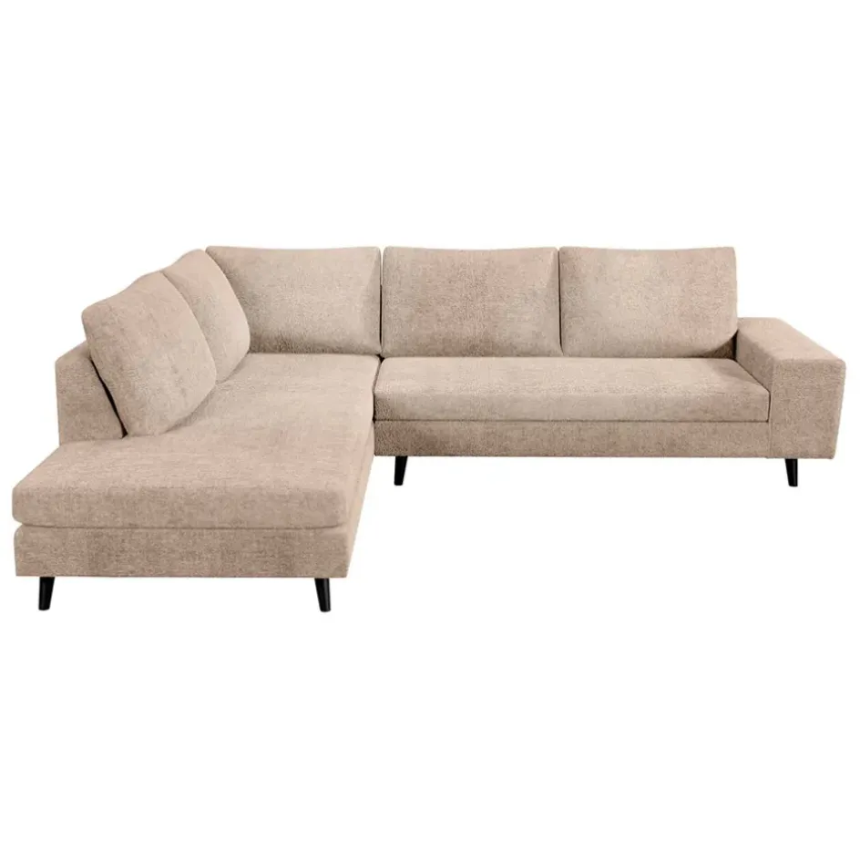 Fabrique de Styles Canapés D'angle>Canapé d'angle droit 5 places ANDRE - Dany ecru 2