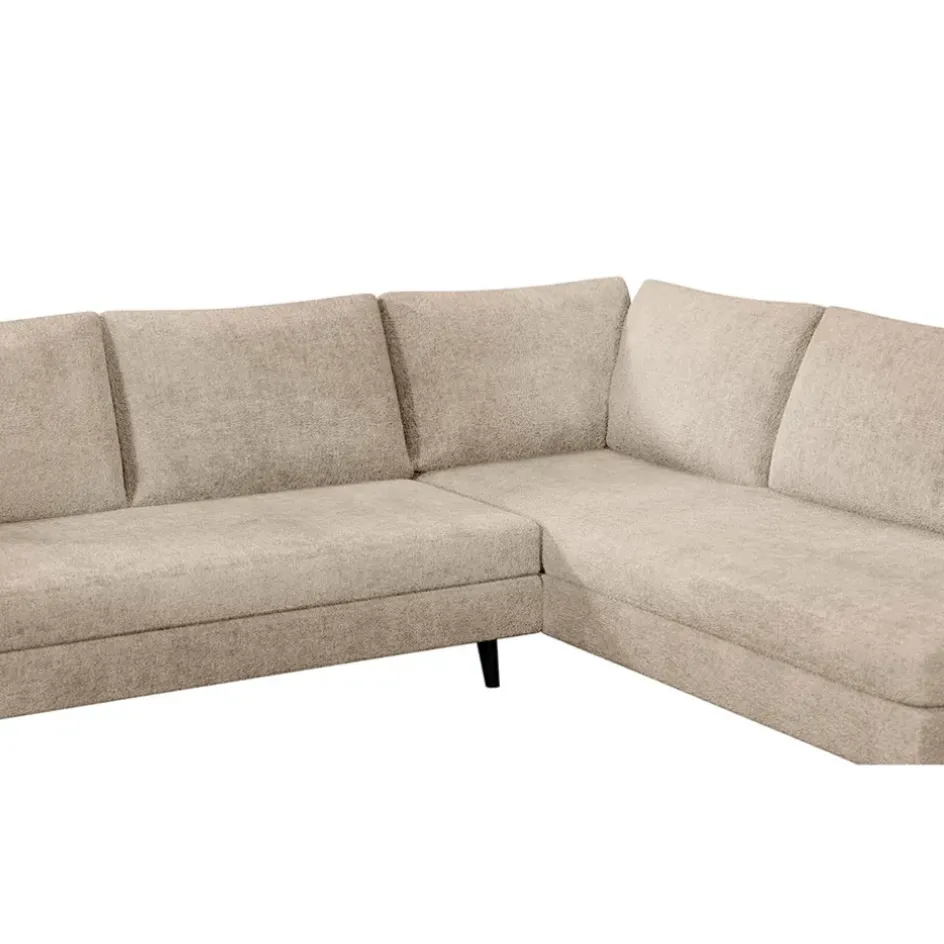 Fabrique de Styles Canapés D'angle>Canapé d'angle droit 5 places ANDRE - Dany ecru 2