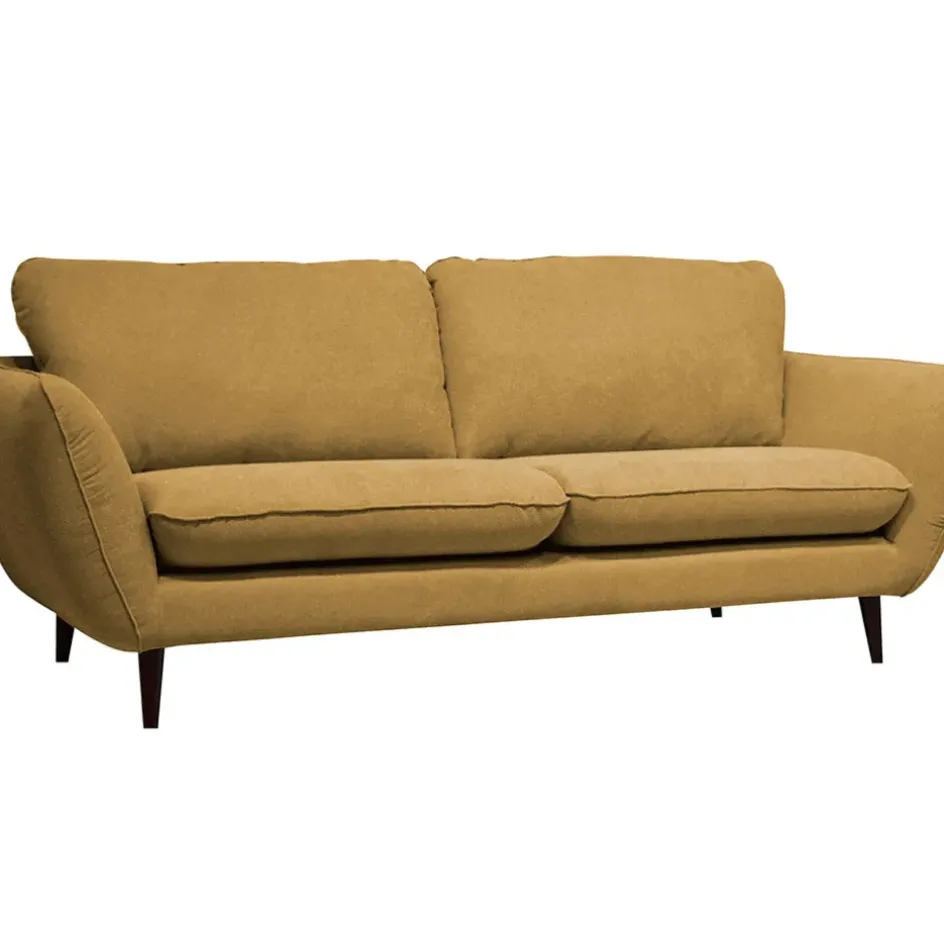 Fabrique de Styles Canapés Fixes>Canapé fixe 2 places AXEL - Tissu Texturé - Crown Black