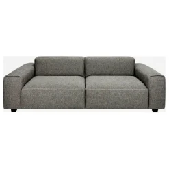Fabrique de Styles Canapés Fixes>Canapé fixe 4 places en tissu bellagio gris - Posada