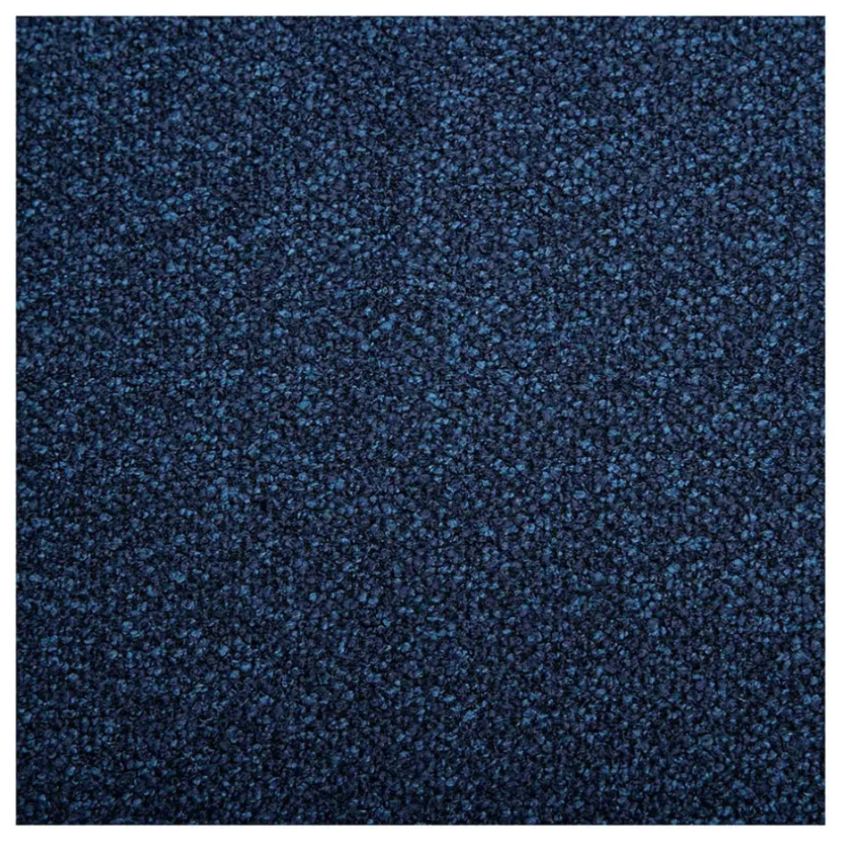 Fabrique de Styles Canapés D'angle>Canape angle droit 4 places en tissu texturé - Austin Bleu Marine