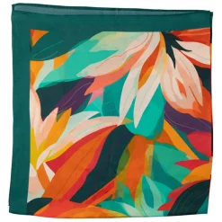 Fabrique de Styles Accessoires Mode>Carré de soie 66cm - Allegra Multicolore