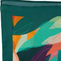 Fabrique de Styles Accessoires Mode>Carré de soie 66cm - Allegra Multicolore